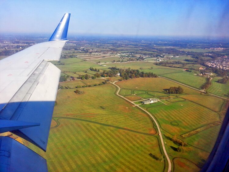 Kentucky from the air