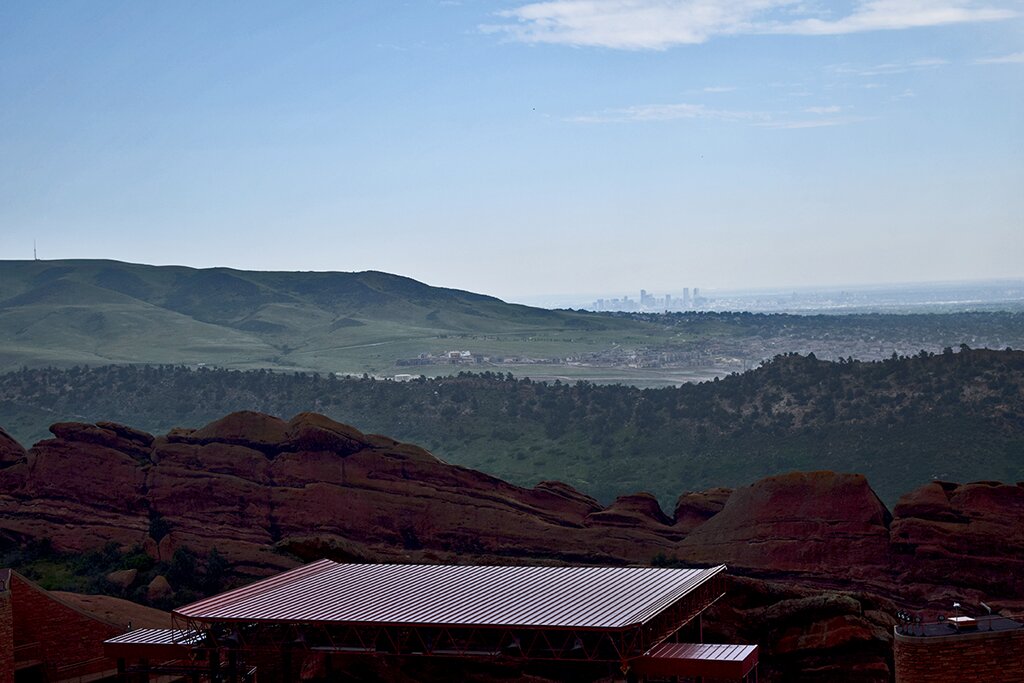 View of Denver from Red Rocks